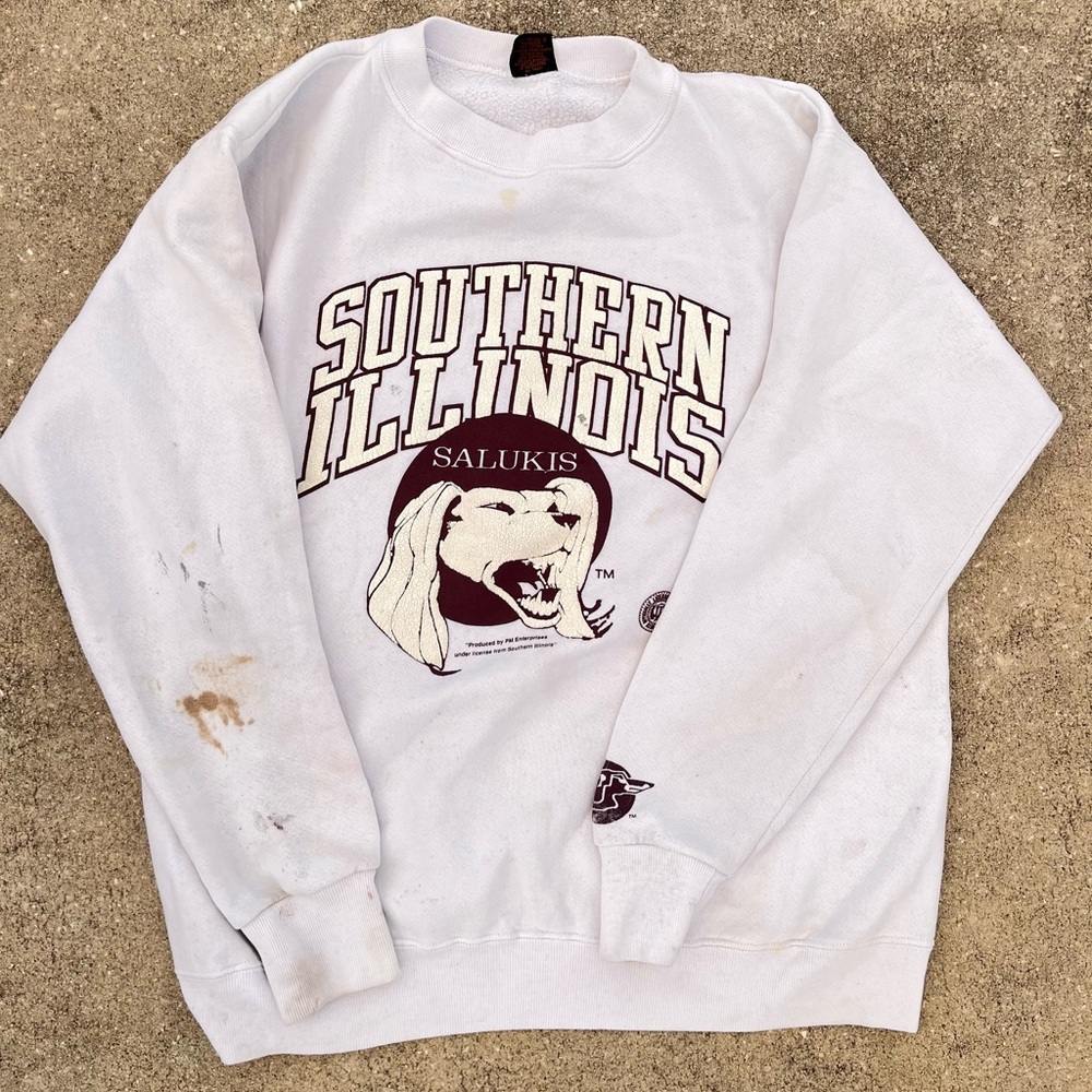 Vintage Sourhern Illinois Salukis Crewneck
